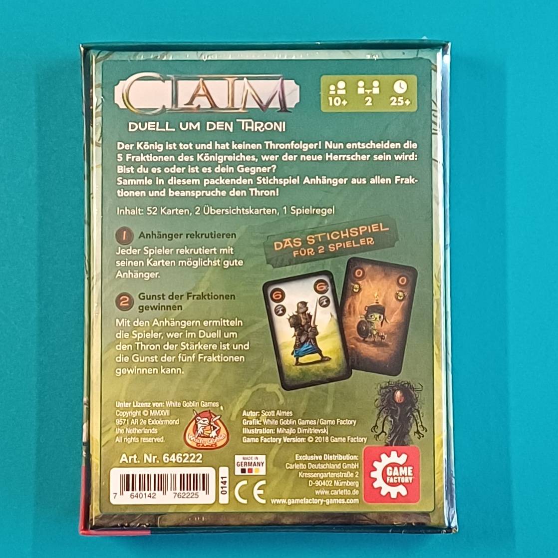 Claim – Bild 2