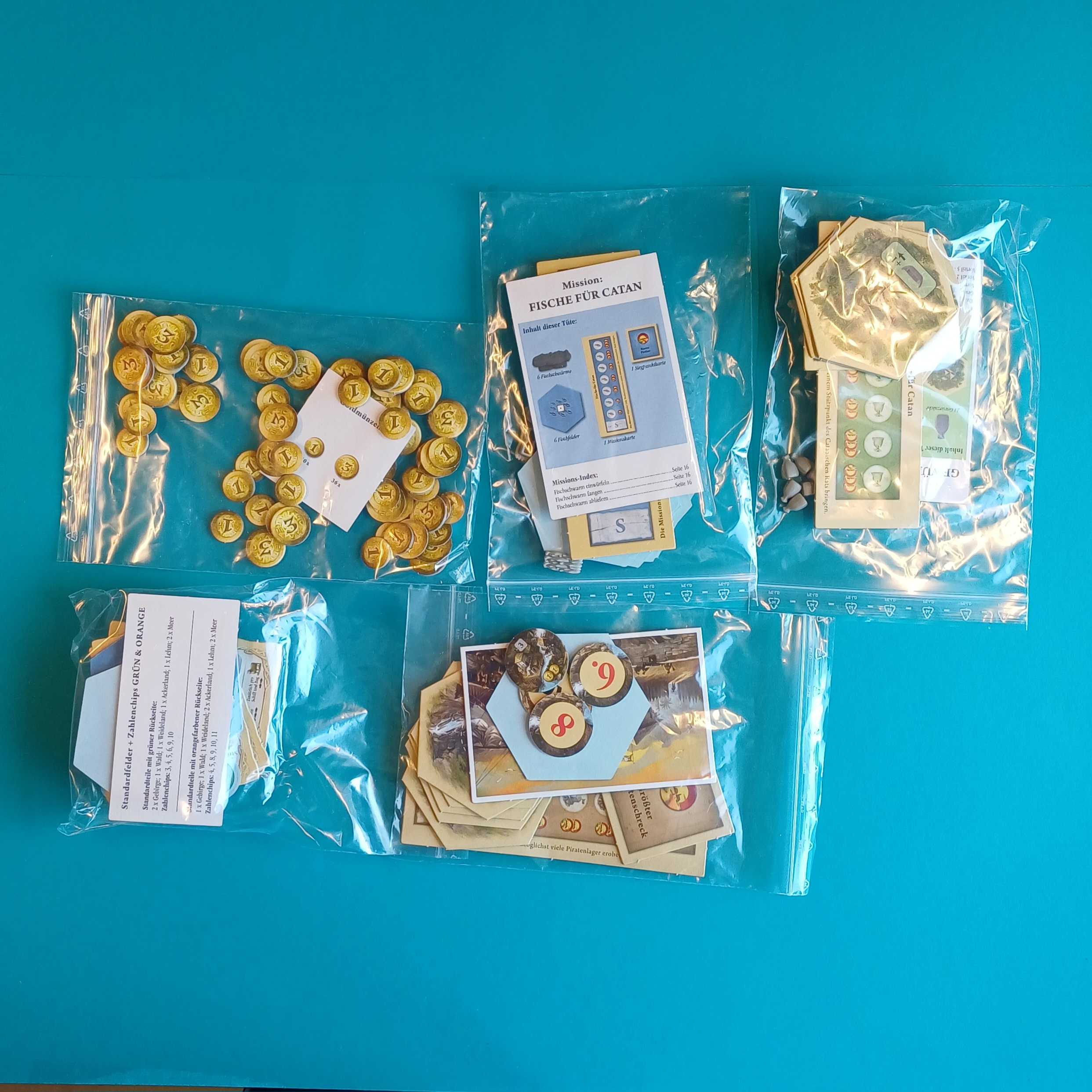 Die Siedler von Catan – Erweiterung Entdecker & Piraten + Ergänzung für 5–6 Spieler – Bild 4