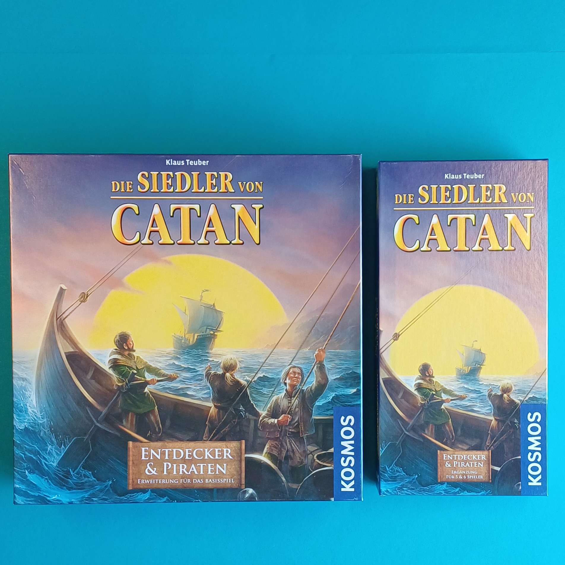 Die Siedler von Catan – Erweiterung Entdecker & Piraten + Ergänzung für 5–6 Spieler