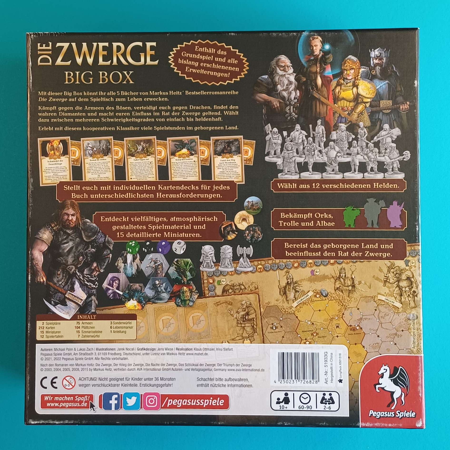 Die Zwerge - Big Box – mit 3D-gedruckten Sortierinlays – Bild 2