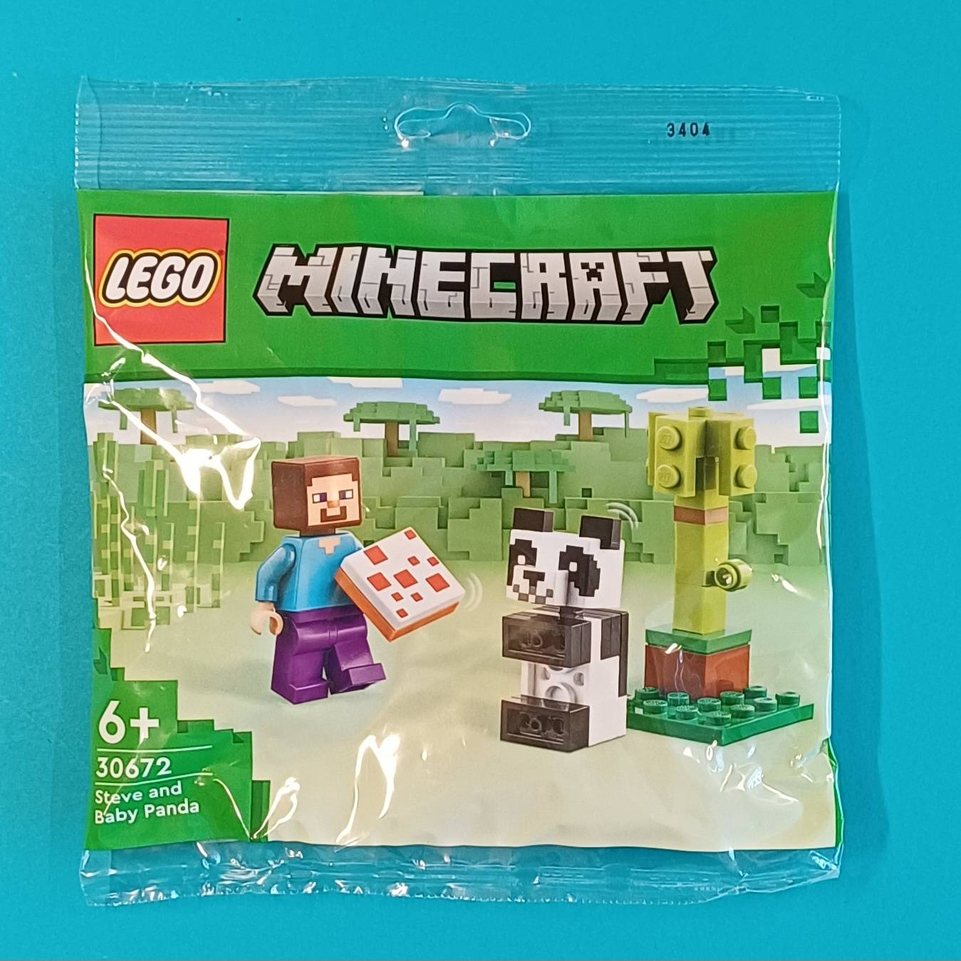 LEGO Minecraft – Steve und Baby-Panda – Nr. 30672