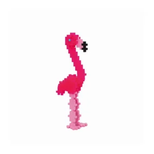 Plus-Plus Flamingo – 100 Kreative Bausteine