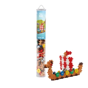 Plus-Plus Wikingerschiff – 100 Kreative Bausteine