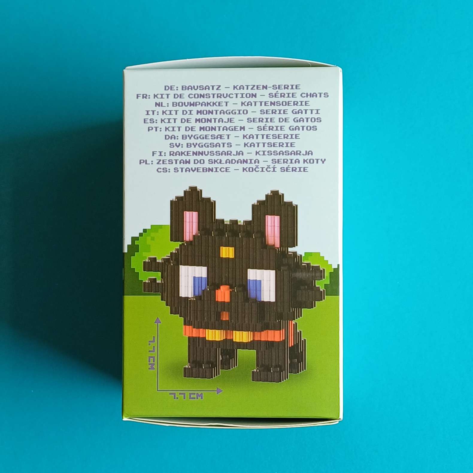 Construction Blocks – Cat Series – Schwarze Katze – Bild 2