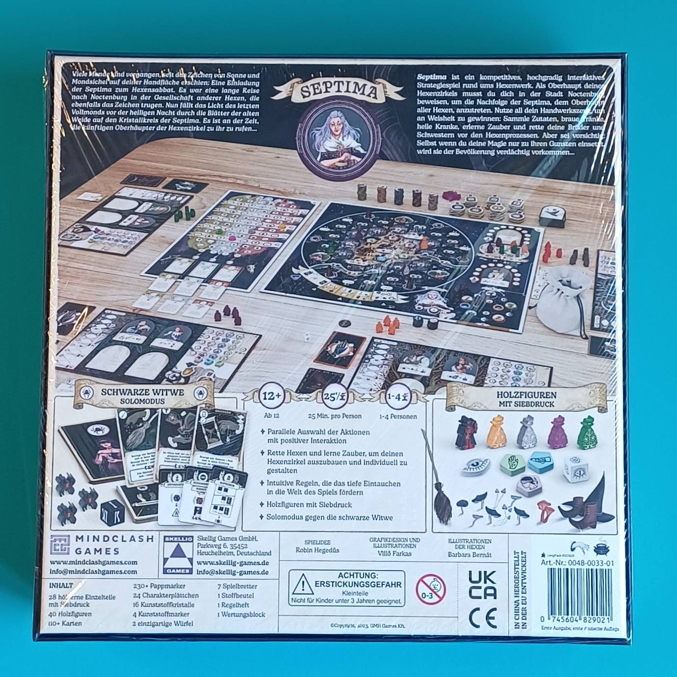 Septima - Bundle: Grundspiel + Erweiterung Verwandlungen und Omen – Bild 4