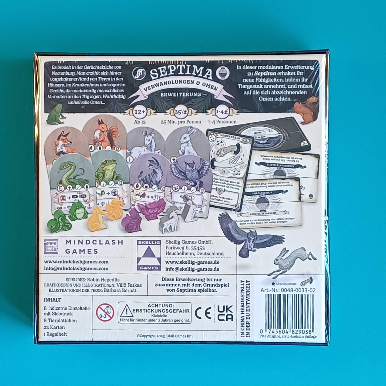 Septima - Bundle: Grundspiel + Erweiterung Verwandlungen und Omen – Bild 6