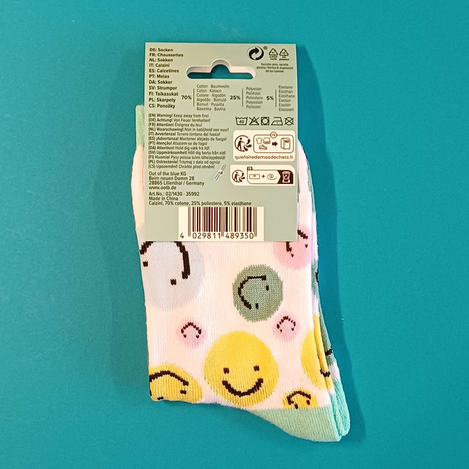 Smile Socks – Größe 36–42 – Bild 2