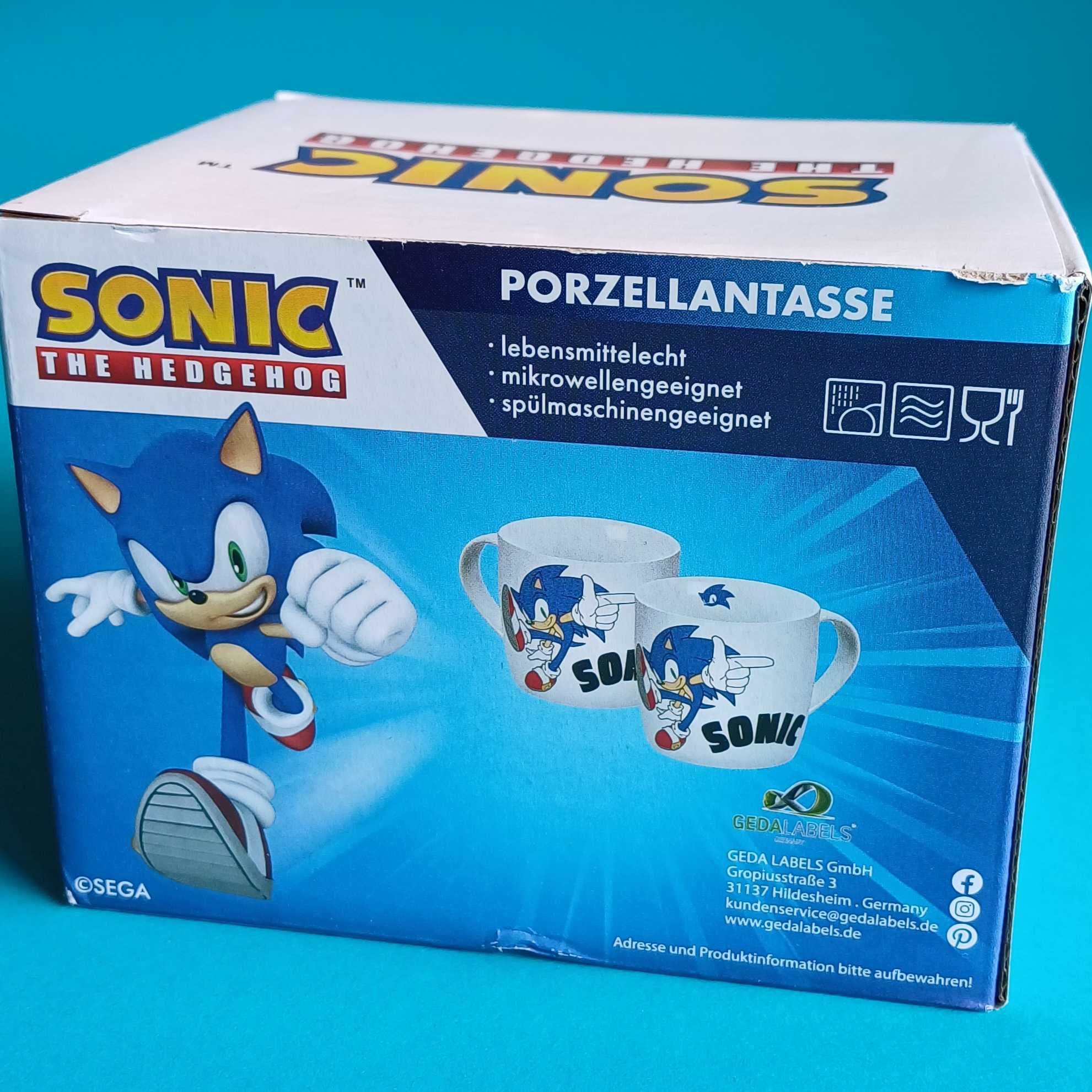 Sonic the Hedgehog – Porzellantasse – Bild 3