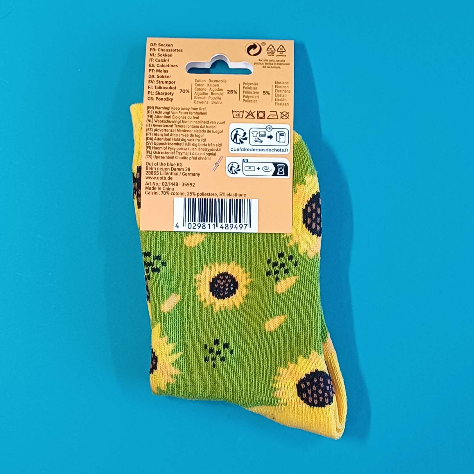 Sunflower Socks – Größe 36–42 – Bild 2