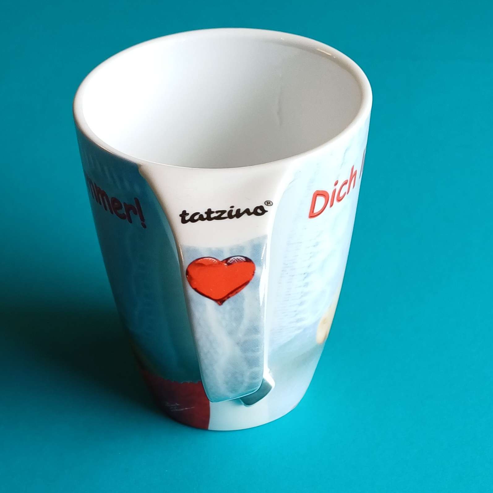 Tatzino Tasse - Dich lieb ich am liebsten und für bis immer! – Bild 2
