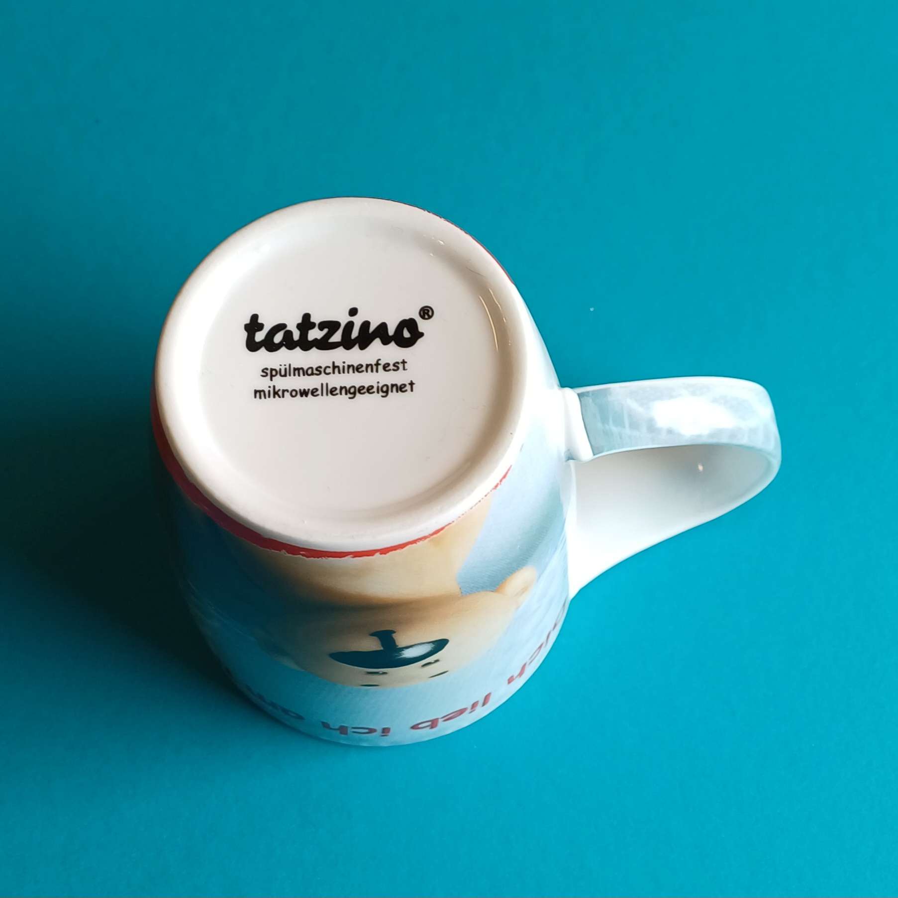 Tatzino Tasse - Dich lieb ich am liebsten und für bis immer! – Bild 4