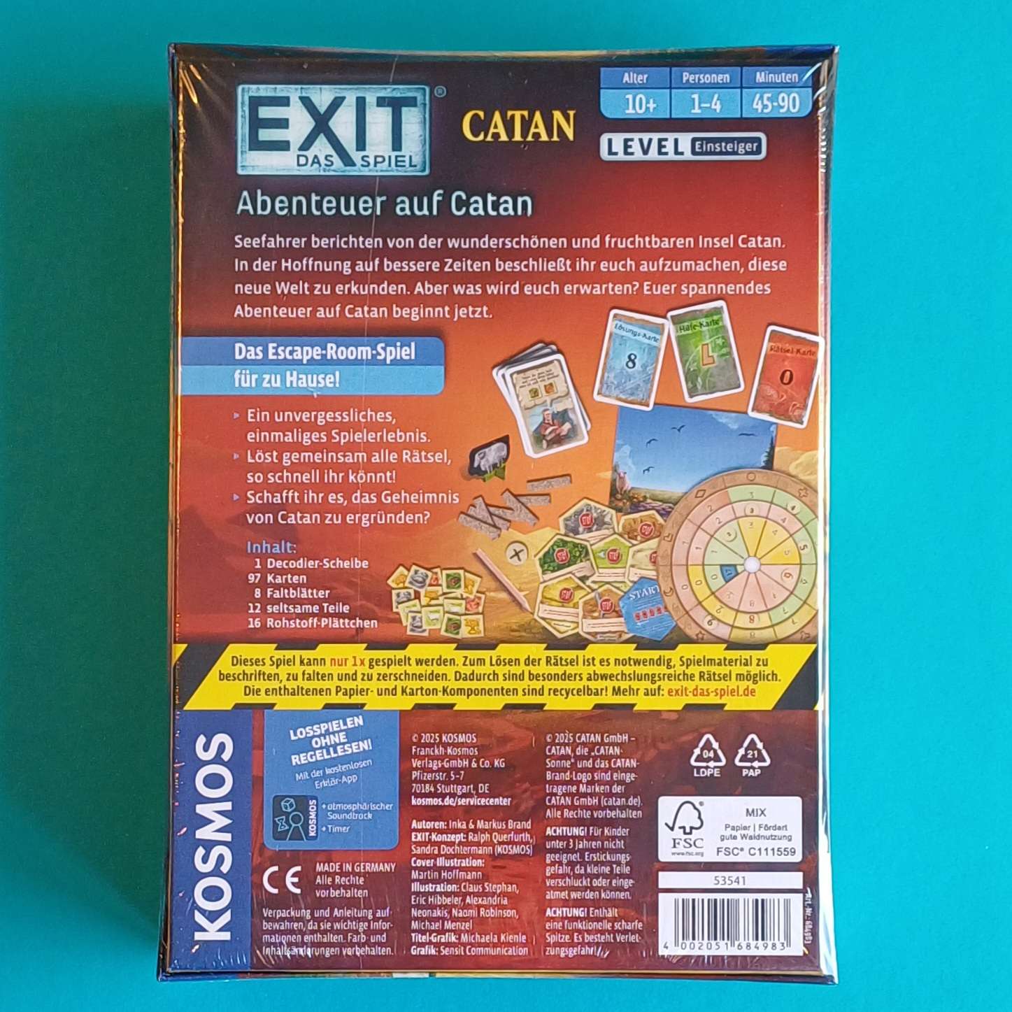 EXIT – Das Spiel: Abenteuer auf Catan – Bild 2