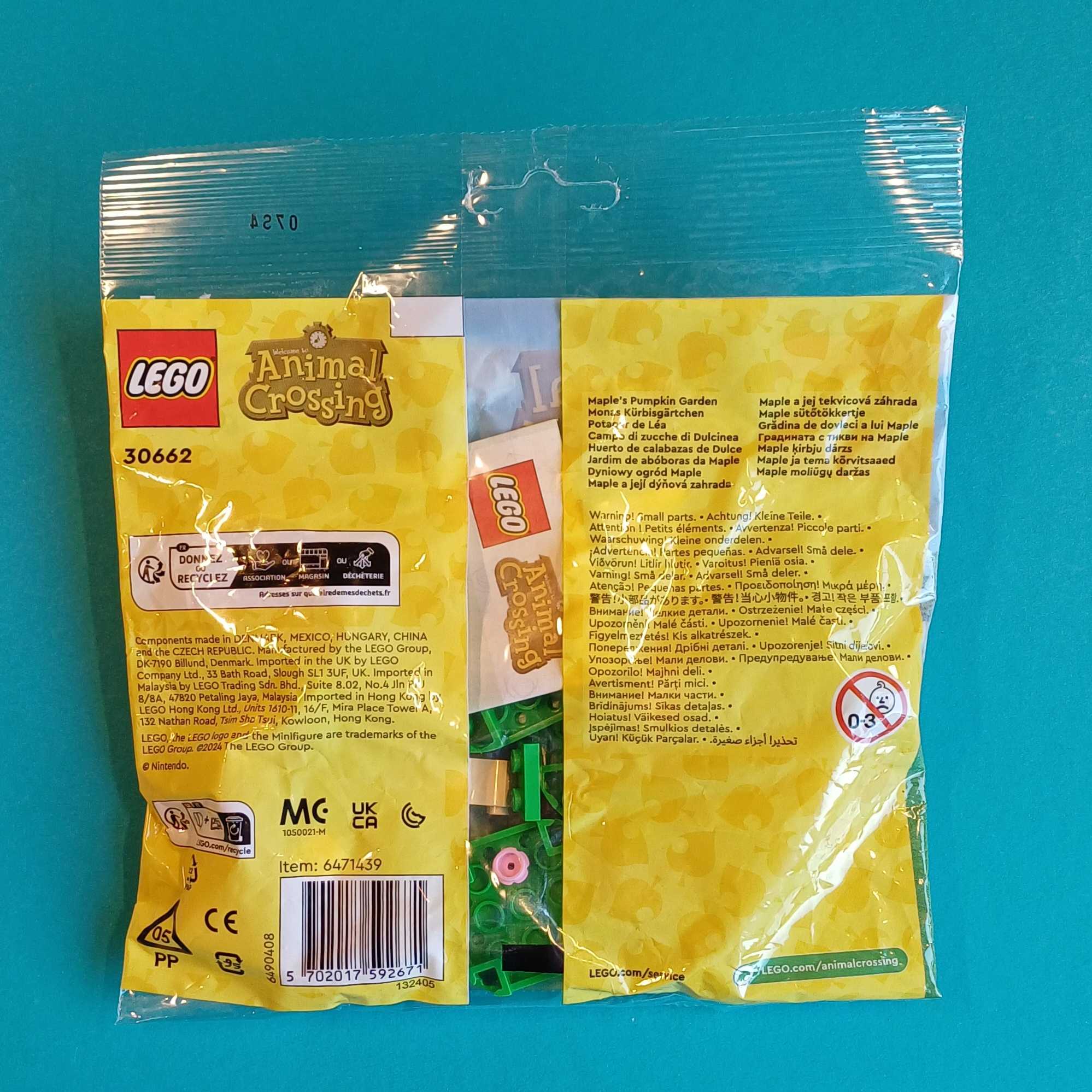 LEGO Animal Crossing – Monas Kürbisgärtchen – Nr. 30662 – 29 Teile – Bild 2