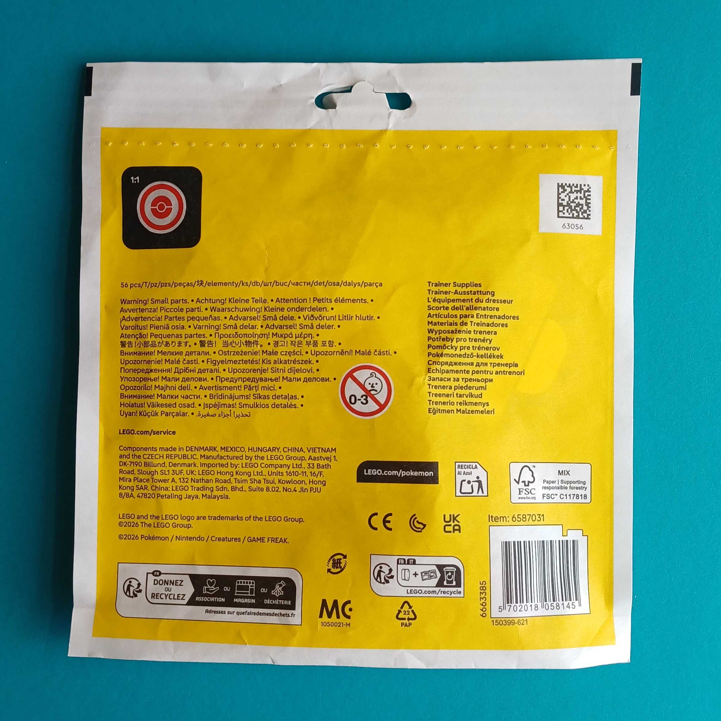 LEGO Pokémon – Trainer Supplies (30730) – 56 Teile – Bild 2
