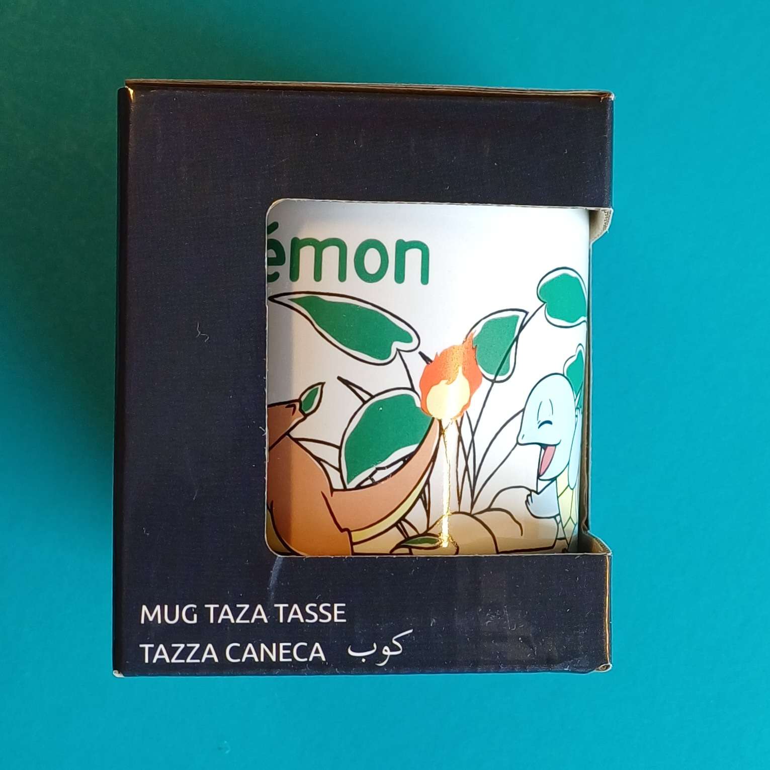 Pokémon Tasse – Bisasam, Glumanda & Schiggy – Bild 2