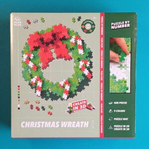 Plus Plus Kreativbausteine – Weihnachtskranz – 500 Teile