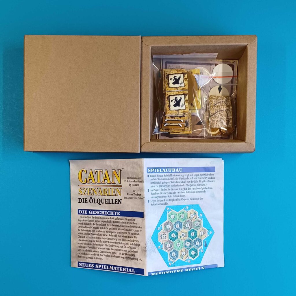 Catan Szenarien – Die Ölquellen