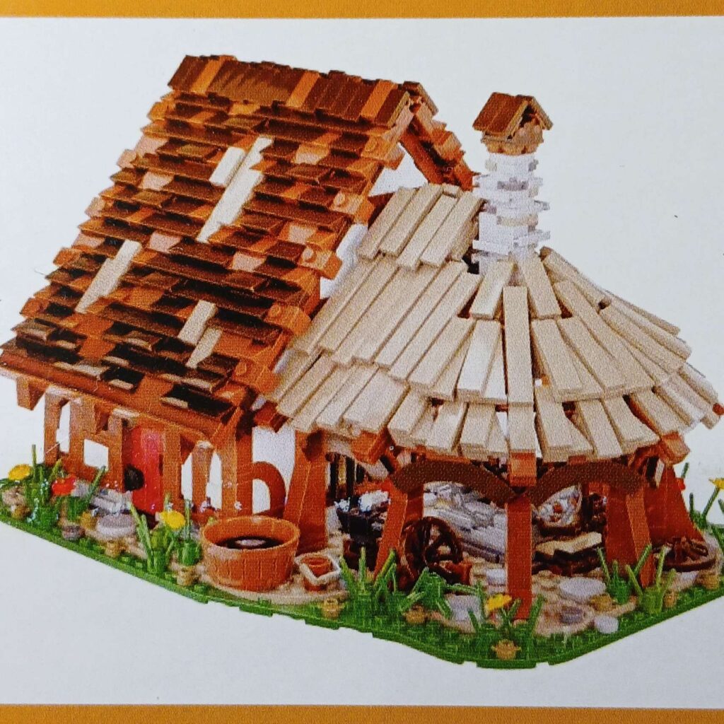 BlueBrixx-Special – Mittelalterliche Dorfschmiede – Nr. 102000 – 2078 Teile