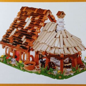 BlueBrixx-Special – Mittelalterliche Dorfschmiede – Nr. 102000 – 2078 Teile