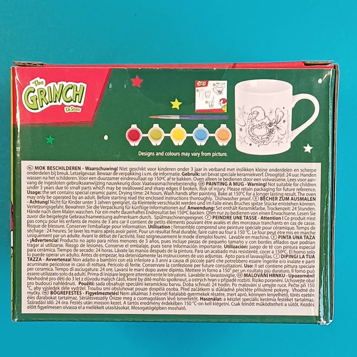 Der Grinch - Tasse zum Selbstbemalen – Bild 4