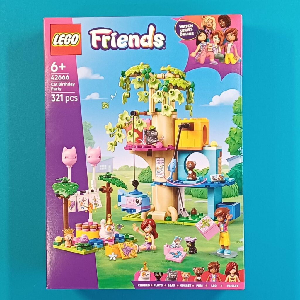 LEGO Friends – Katzen Geburtstags Party – Nr. 42666 – 321 Teile