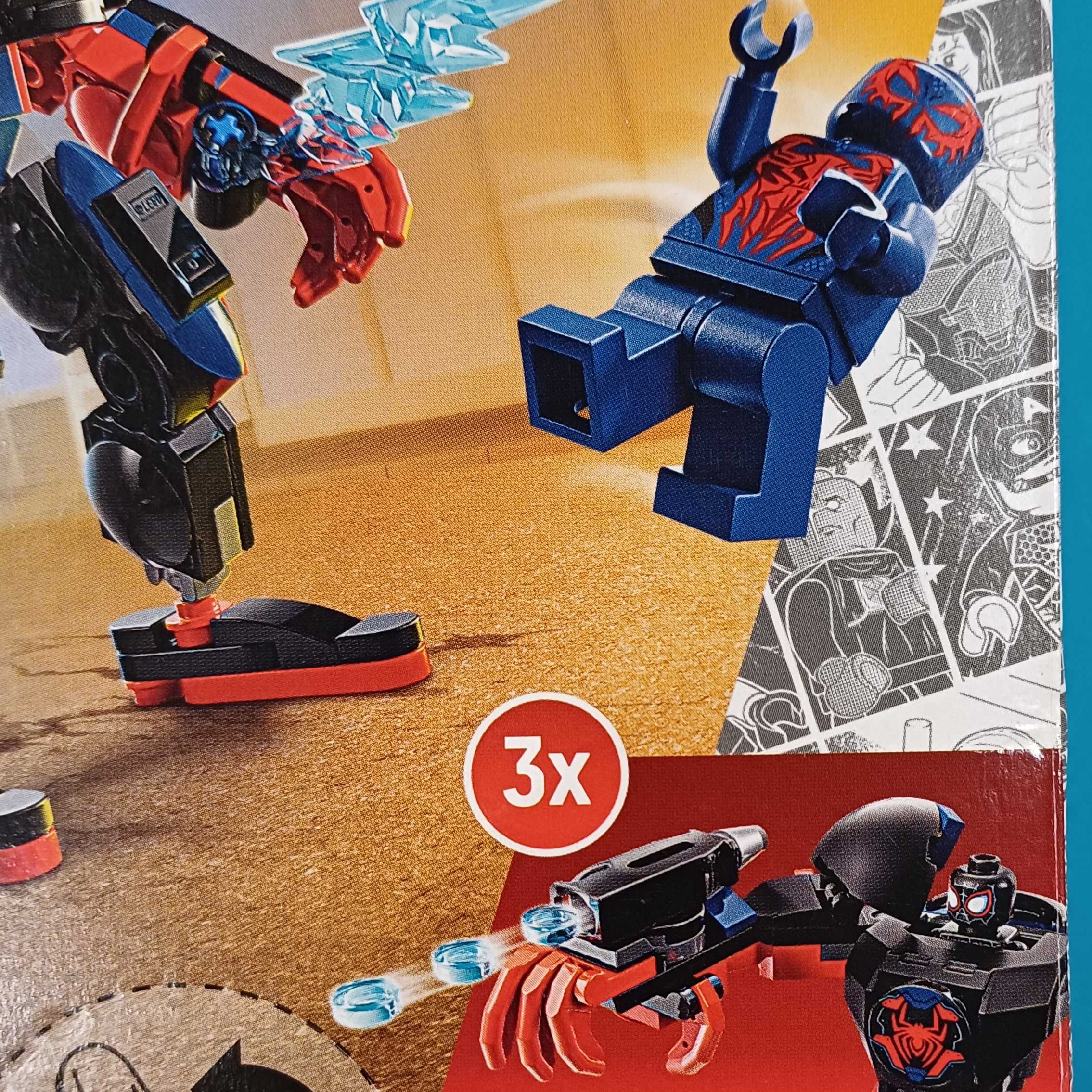 LEGO Marvel Miles Morales Mech vs. Spider-Man 2099 – Nr. 76337 – 135 Teile – Bild 3