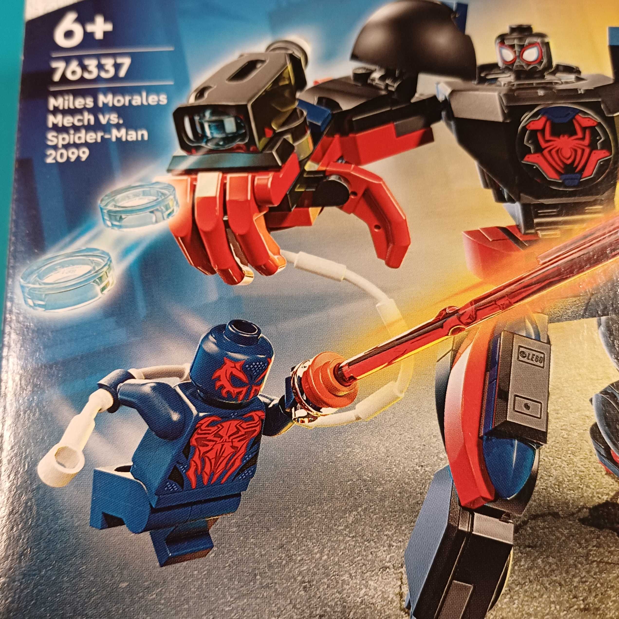 LEGO Marvel Miles Morales Mech vs. Spider-Man 2099 – Nr. 76337 – 135 Teile – Bild 4