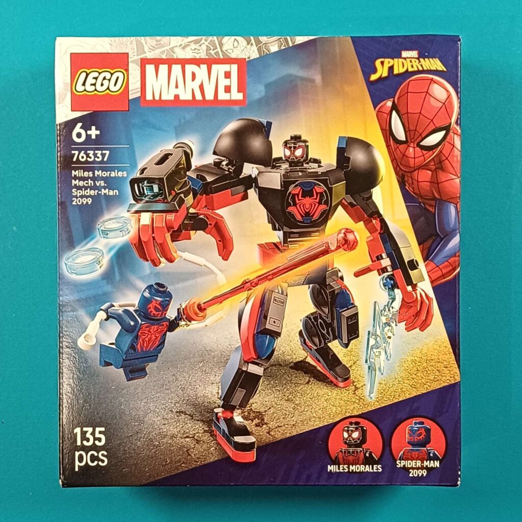 LEGO Marvel Miles Morales Mech vs. Spider-Man 2099 – Nr. 76337 – 135 Teile