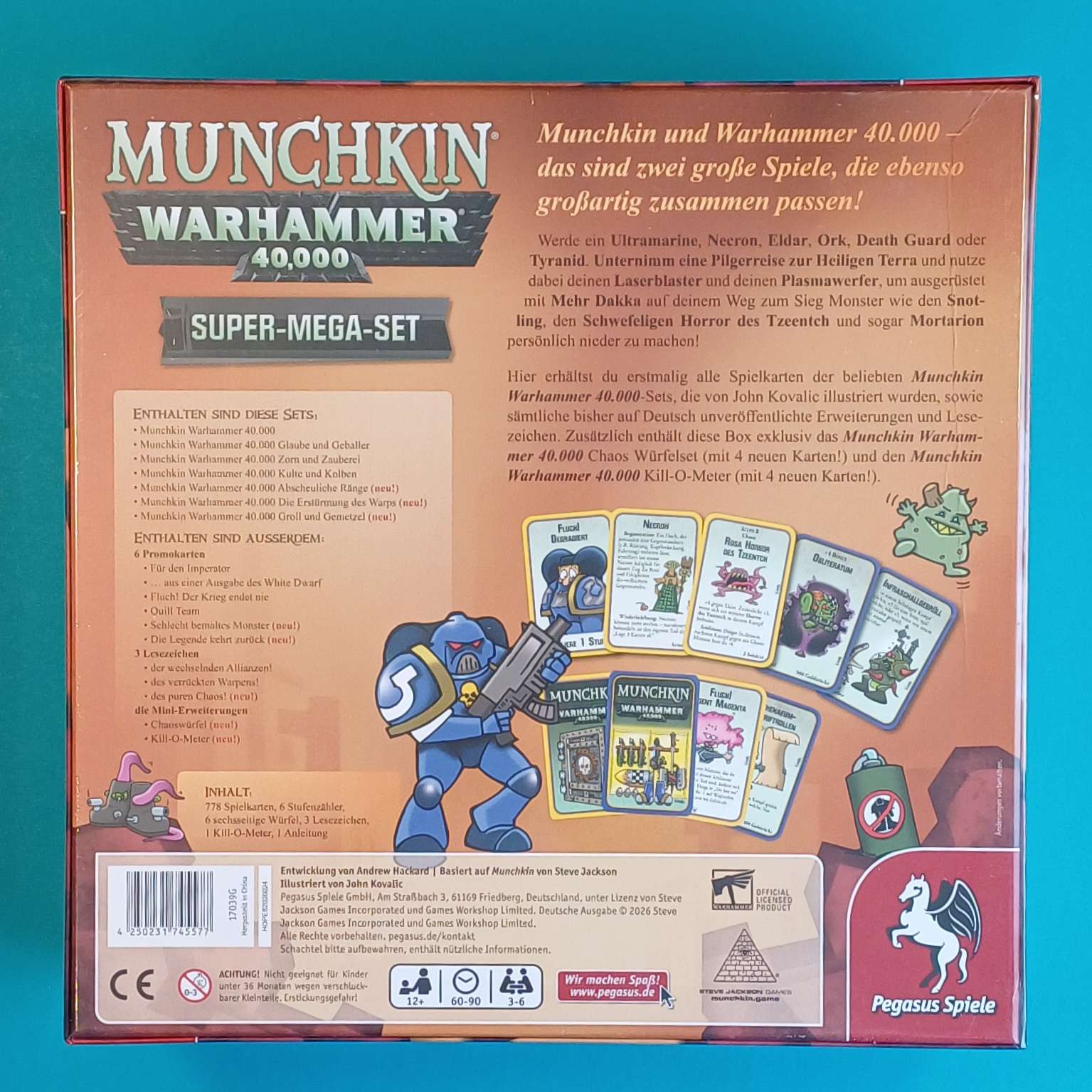 Munchkin Warhammer 40K Super Mega Set – Bild 2