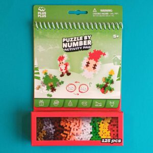 Plus Plus Kreativbausteine Activity Pad – Weihnachten – 125 Teile