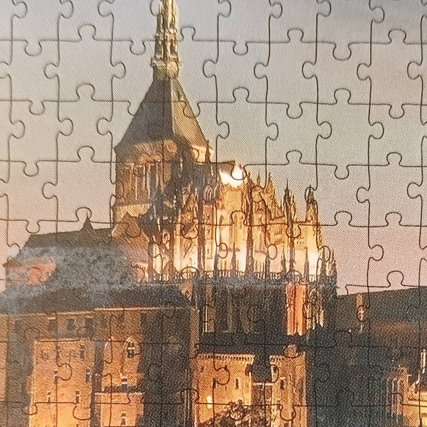 Puzzle – Mont Saint-Michel – 1000 Teile – Bild 3