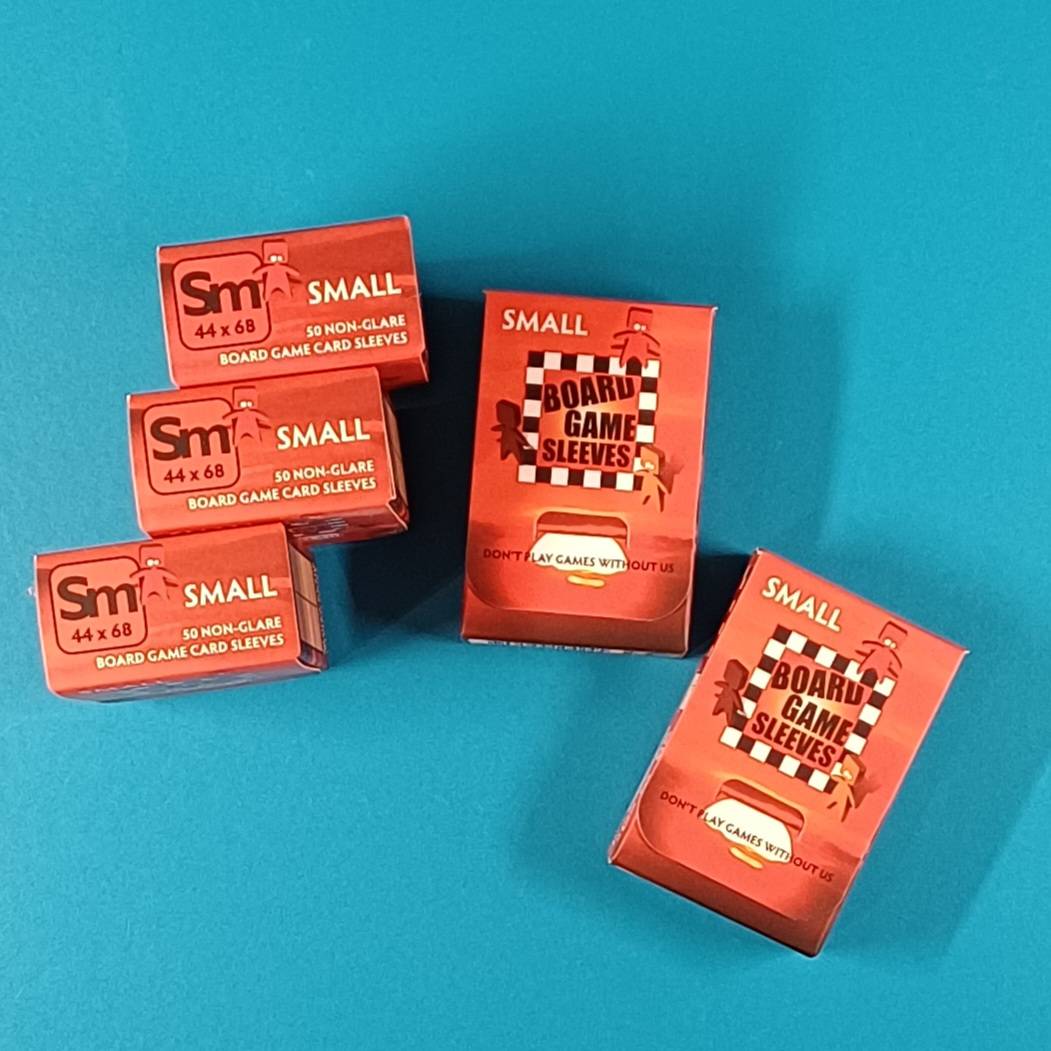 50 Board Game Sleeves: Small – Non Glare – Bild 3