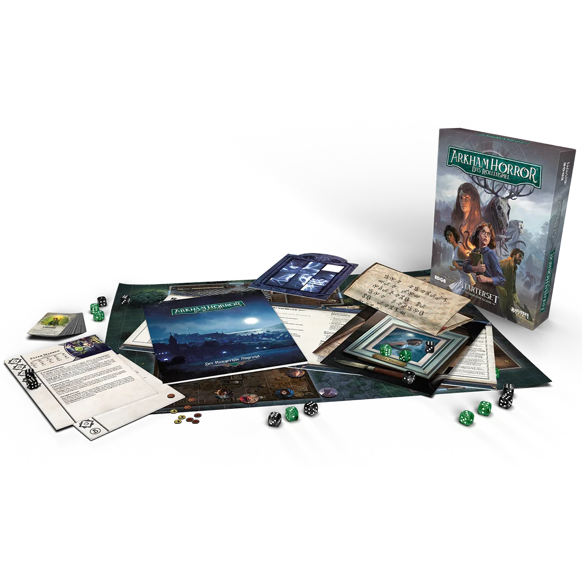 Arkham Horror: Das Rollenspiel – Starterset „Der Hungernde Abgrund“ – Bild 3