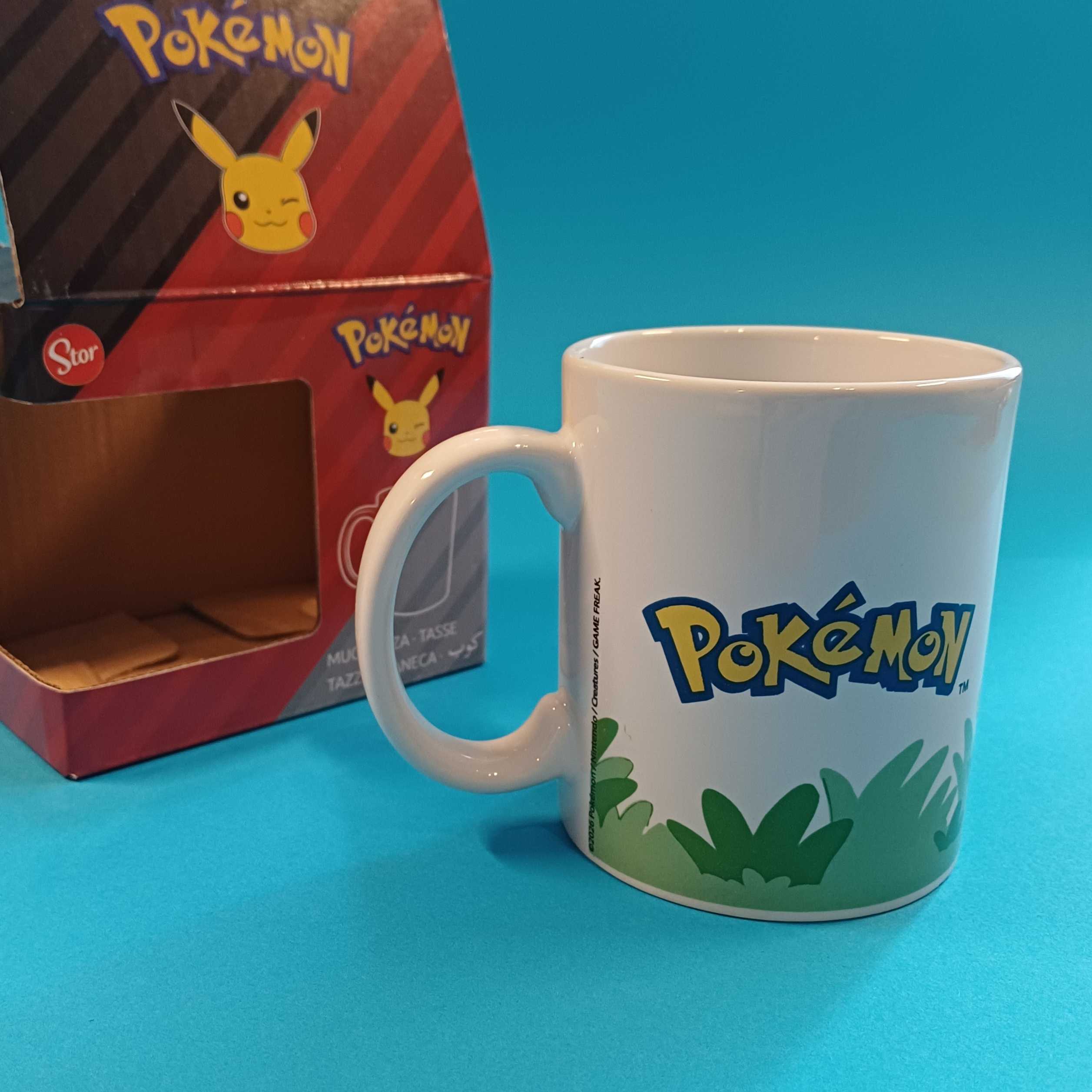 Pokémon Tasse – Pikachu & Evoli – Bild 4